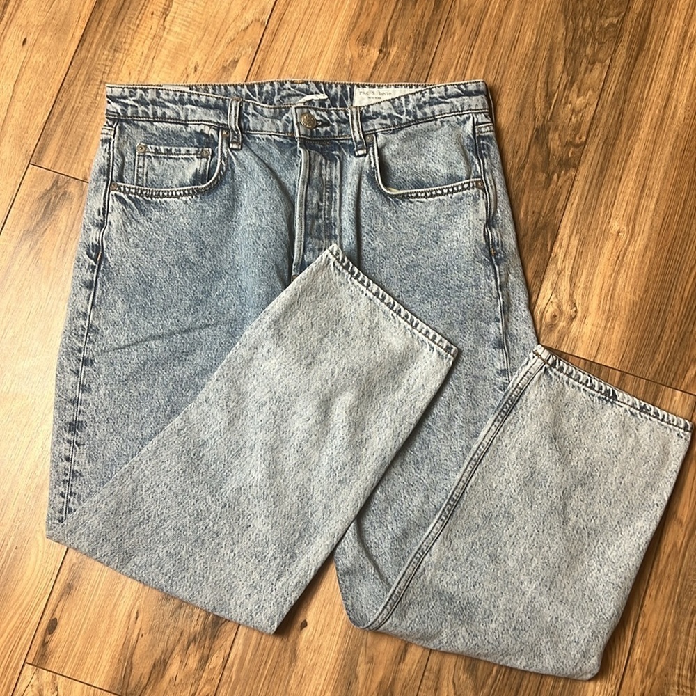 Rag & Bone Maya High Rise Ankle Slim Jeans Size 32 - Picture 2 of 11